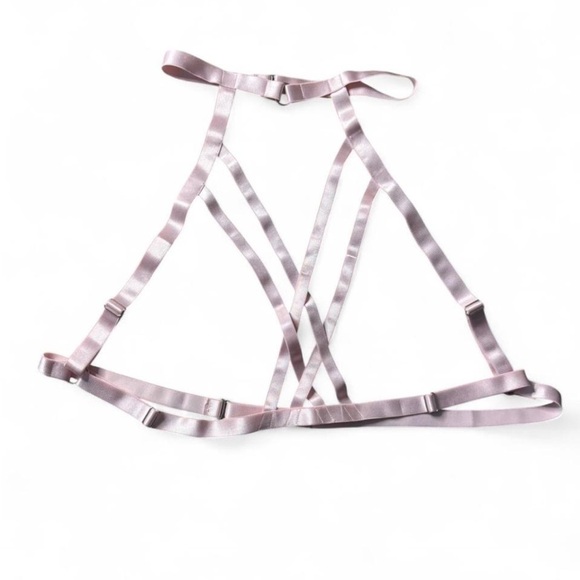 Other - Pink Strappy Rave Set